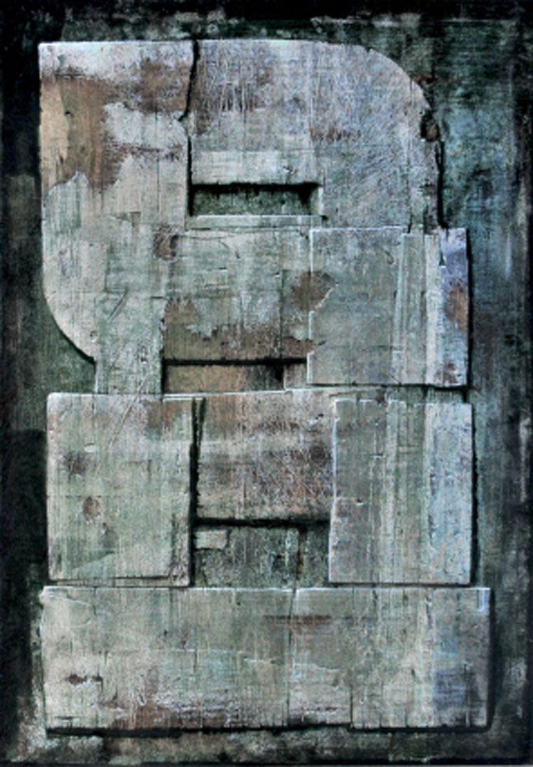 Luigi Pericle, Matri Dei d.d.d. (1978; tecnica mista su masonite, 42 x 30 cm)
