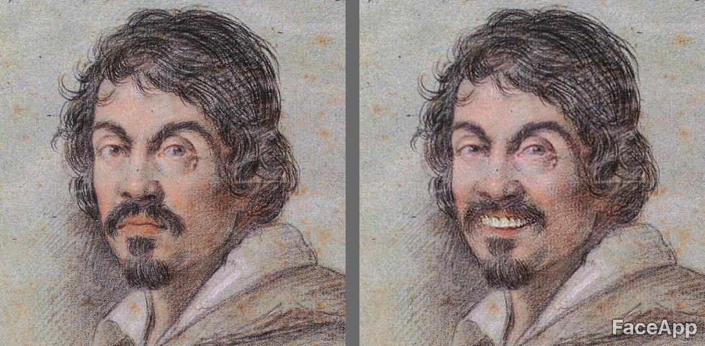 Ottavio Leoni, Ritratto di Caravaggio, dettaglio (1621 circa; carboncino nero e pastelli su carta blu, 23,4 x 16,3 cm; Firenze, Biblioteca Marucelliana, inventario n. BMF DIS. VOL. H n. 4)
