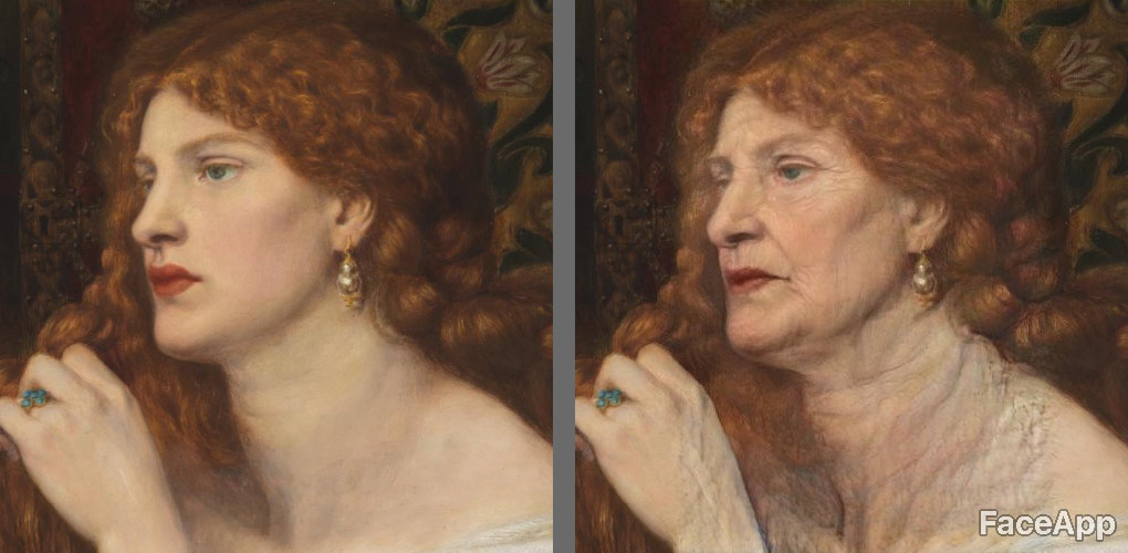 Dante Gabriel Rossetti, Aurelia (1863; olio su tavola, 43,2 x 36,8 cm; Londra, Tate Britain)
