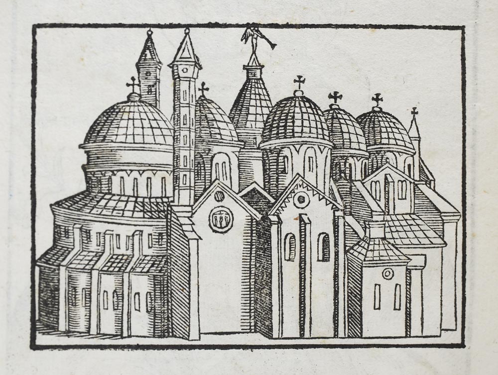 Valerio Polidoro, Le religiose memorie […], In Venetia, appresso Paolo Meietto (1590; opera in un volume di mm 210x150; Padova, Complesso Antoniano)
