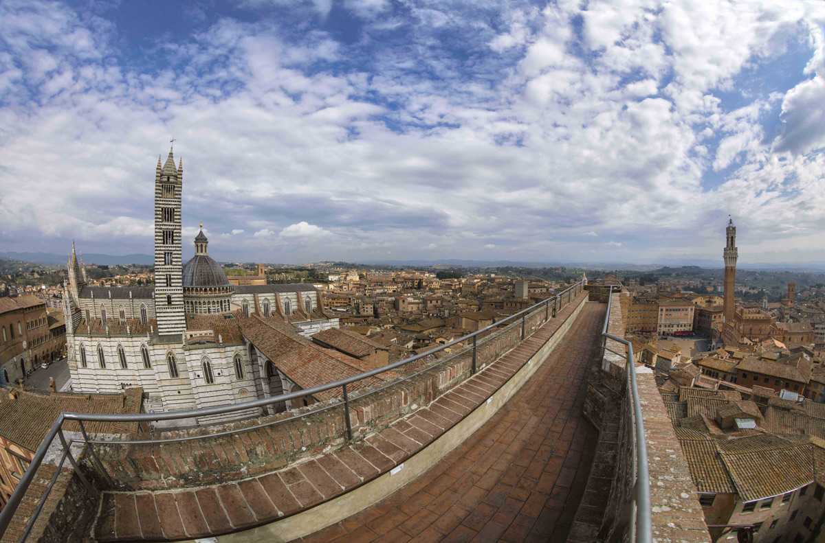 Siena, apertura straordinaria per il Facciatone del Duomo Nuovo: la città si vede dall'alto anche di prima mattina Siena, apertura straordinaria per il Facciatone del Duomo Nuovo: la città si vede dall'alto anche di prima mattina