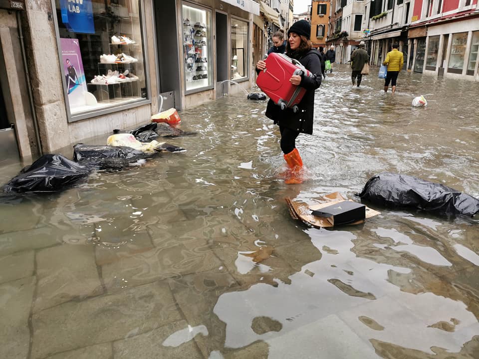 Calli del centro storico. Foto: Jenny Doriana Ravagnan 
