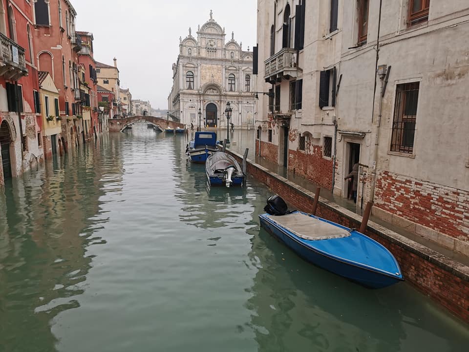 Rio dei mendicanti, sestiere di Castello. Sullo sfondo la Scuola Grande di San Marco. Foto: Jenny Doriana Ravagnan 
