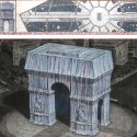 Christo torna a impacchettare: nel 2020 coprirà l'Arco di Trionfo a Parigi
