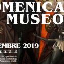 Domenica al museo: il 3 novembre 2019 ingresso gratuito nei musei e nei luoghi di cultura statali