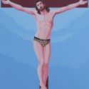 Massa, scandalo e polemiche per il Cristo gay di Giuseppe Veneziano