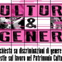 Pensi che nella cultura ci siano discriminazioni di genere? Hai subito molestie? Partecipa al sondaggio di “Mi riconosci”