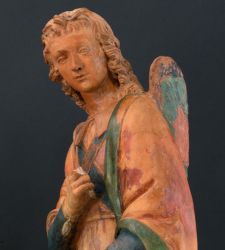 È di Leonardo questa scultura in terracotta? Pedretti pensava di sì. L'opera in mostra a Vinci