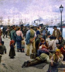 When migrants were us. The artists who told the story of Italian emigration in the late 19th century.