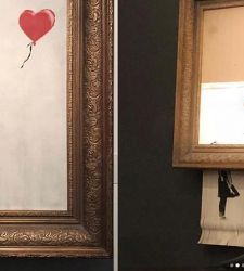 Banksy, l'opera distrutta sarà esposta in Germania in un tour tra diversi musei