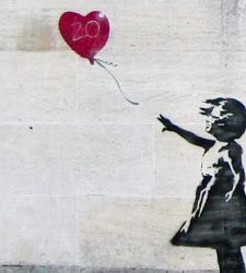 Banksy, die berühmtesten Werke des Künstlers sind in Le Marche im Rahmen der Ausstellung "Von der Straße ins Museum" zu sehen.