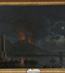 Il Vesuvio nella storia dell'arte da De Nittis a Burri e Warhol, tra fascino e paura. In mostra a Napoli