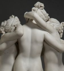Antonio Canova in rapporto all'arte antica, una grande mostra porta a Napoli le Tre Grazie e altri capolavori