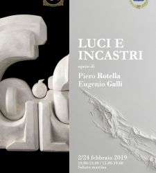 Luci e incastri, ad Alzano Lombardo la pittura di Eugenio Galli e la scultura di Piero Rotella