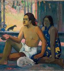 Paul Gauguin, il dipinto âTahitiani in una stanzaâ Ã¨ in mostra a Vicenza