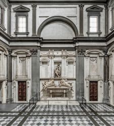 Firenze, la Sagrestia Nuova, capolavoro di Michelangelo, riportata a condizioni di luce simili a quelle ideate dal genio