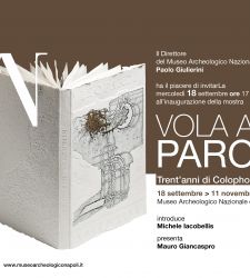 La casa editrice Colophonarte festeggia trent'anni con una mostra al MANN di Napoli