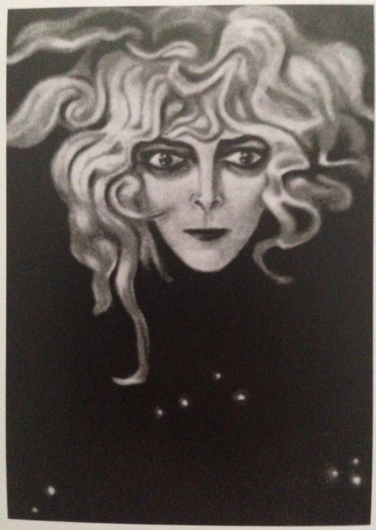 Alberto Martini, Medusa (1925, fotografia del pastello originale disperso)
