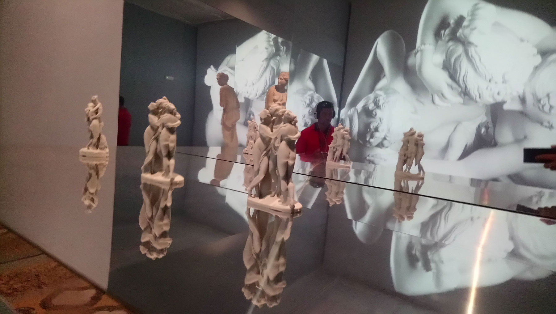 I mini-modellini che intendono raccontare il processo creativo di Canova
