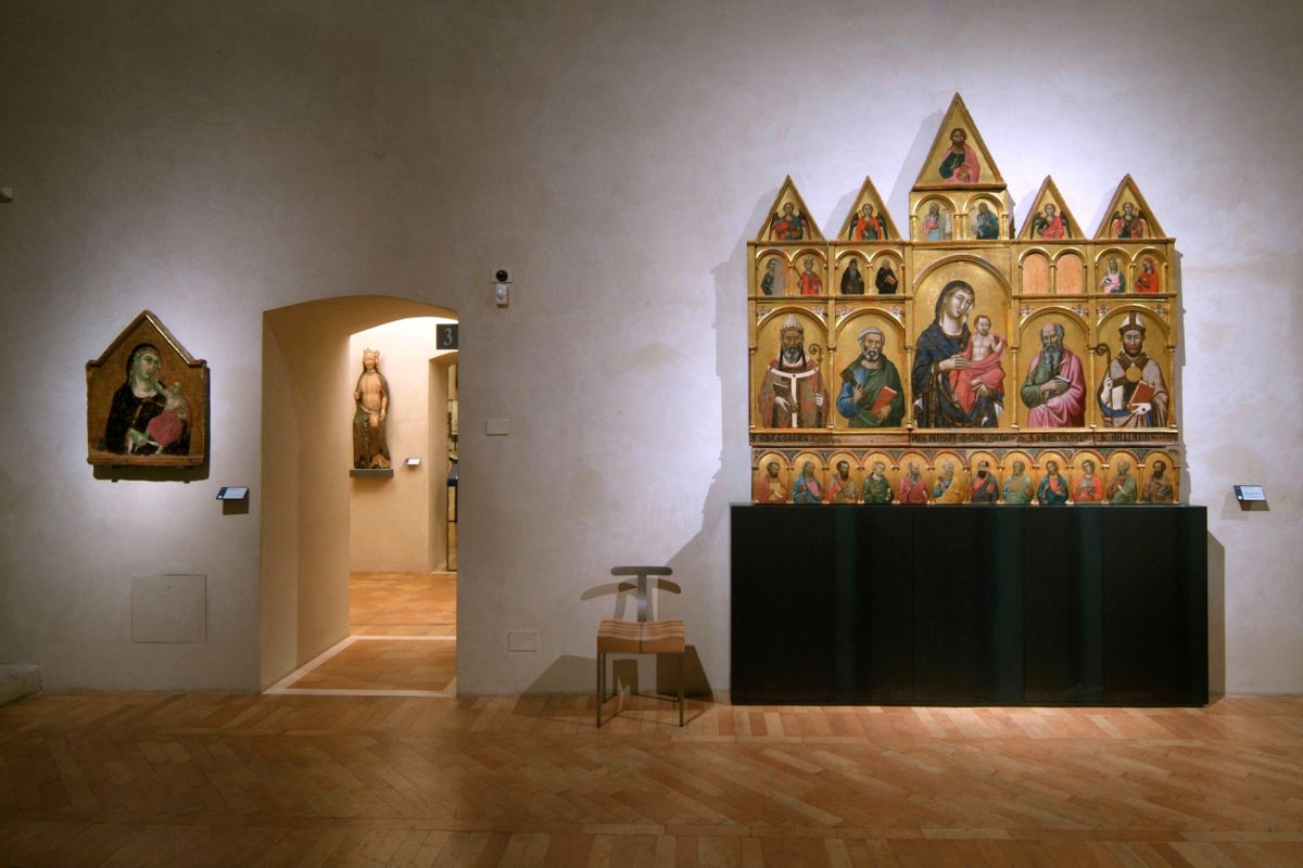 Attuale allestimento. Foto Galleria Nazionale dell'Umbria
 Attuale allestimento. Foto Galleria Nazionale dell'Umbria