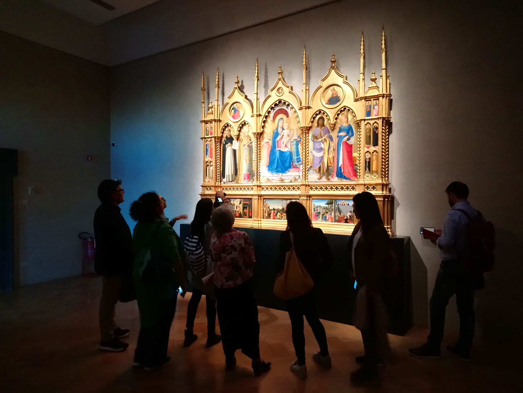 Dentro alla Galleria Nazionale dell'Umbria. Ph. Credit Finestre sull'Arte