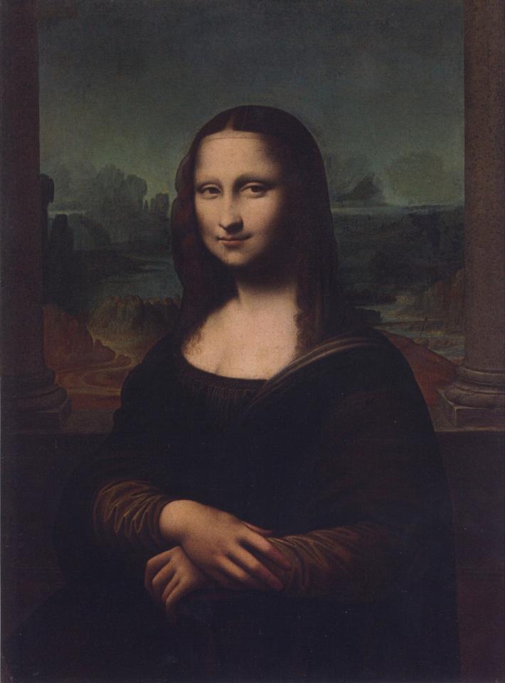 Anonimo seicentesco, Gioconda (XVII secolo; olio su tavola; San Pietroburgo, Collezione privata)