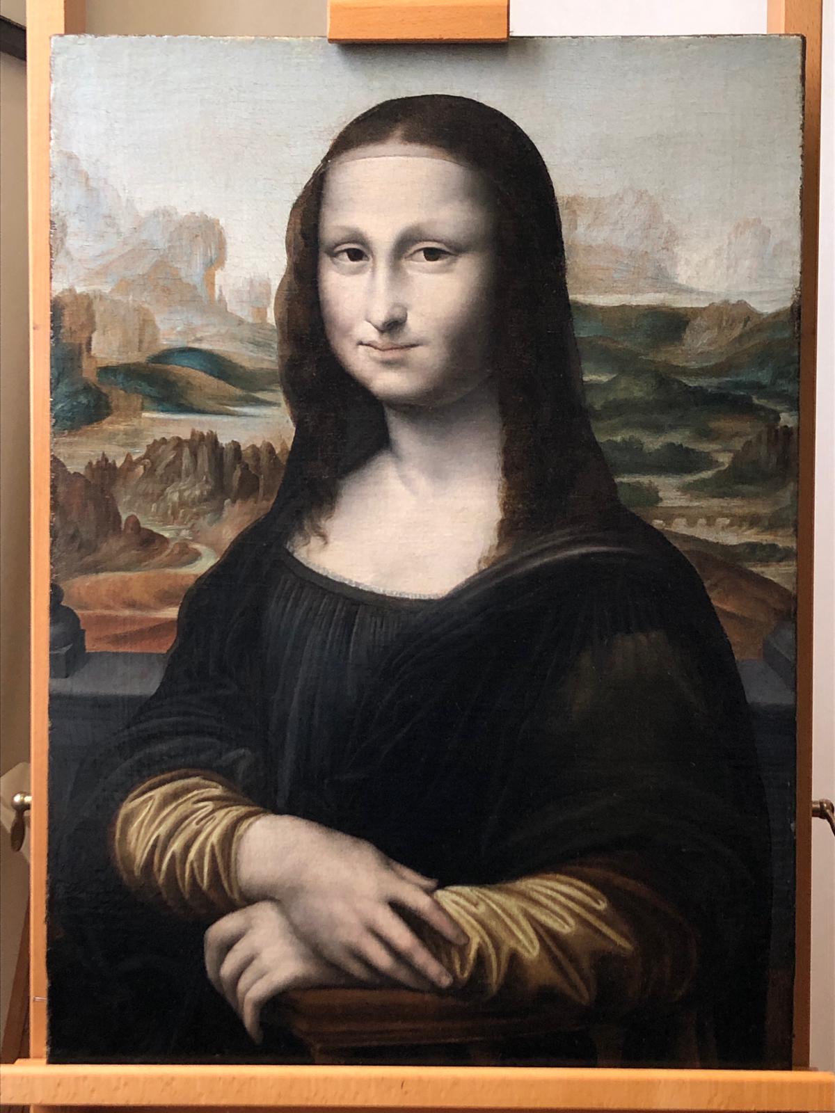 Cerchia di Leonardo da Vinci, Gioconda nota come Gioconda Torlonia (XVI secolo; olio su tavola; Roma, Gallerie Nazionali d'Arte Antica, Palazzo Barberini)