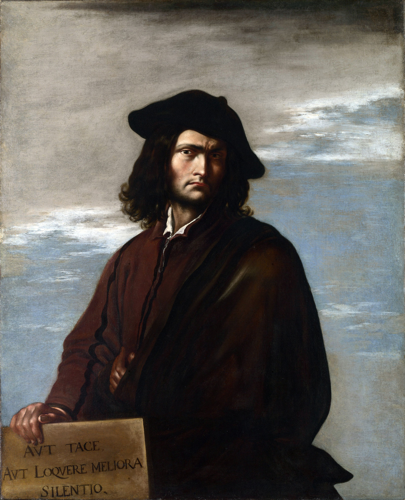 Salvator Rosa, Autoritratto (1645; olio su tela, 116,3 x 94 cm; Londra, National Gallery) Salvator Rosa, Autoritratto (1645; olio su tela, 116,3 x 94 cm; Londra, National Gallery)