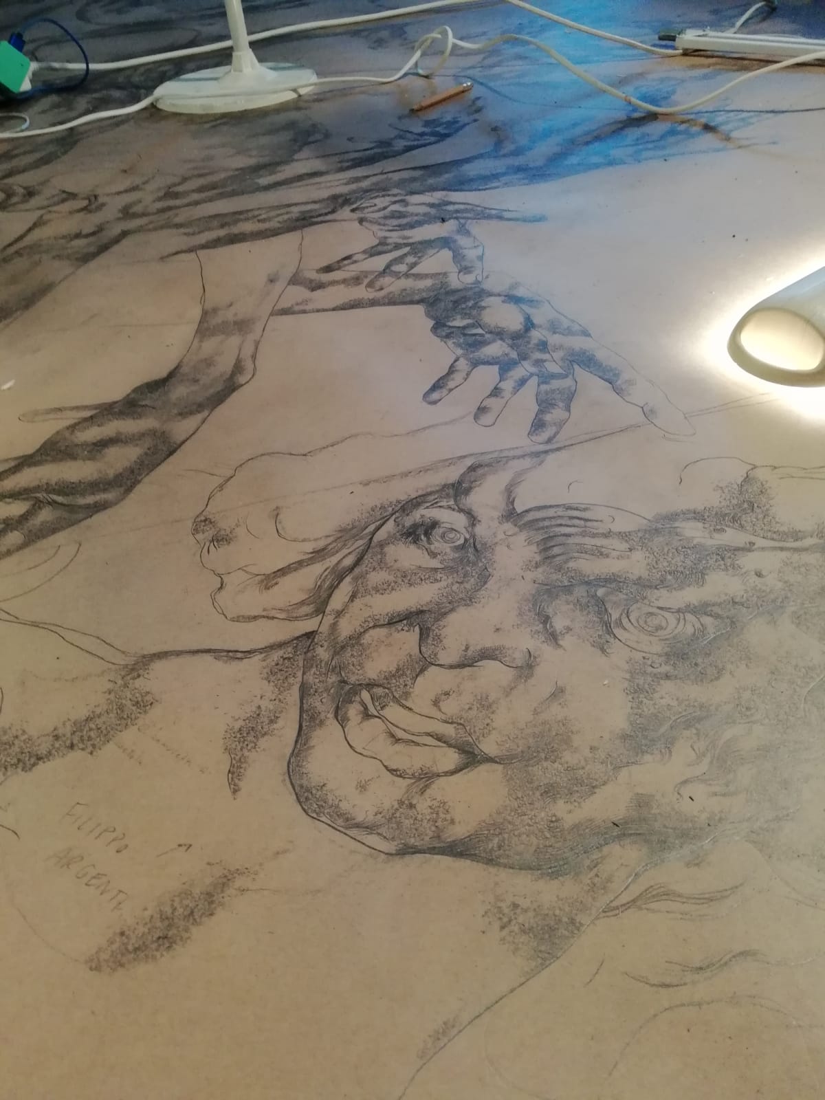 Enrico Mazzone, Divina Commedia (2016-2020), Filippo Argenti Enrico Mazzone, Divina Commedia (2016-2020), Filippo Argenti