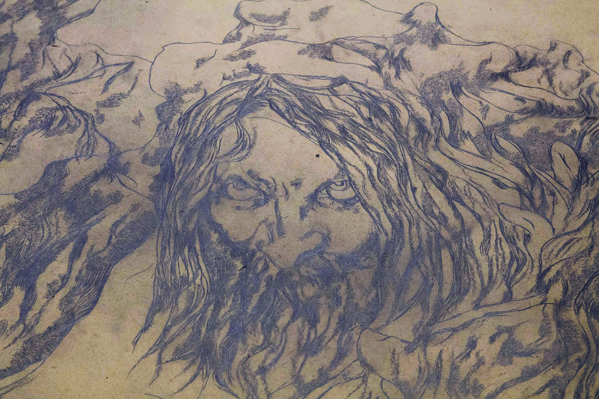 Enrico Mazzone, Divina Commedia (2016-2020), Gerione Enrico Mazzone, Divina Commedia (2016-2020), Gerione