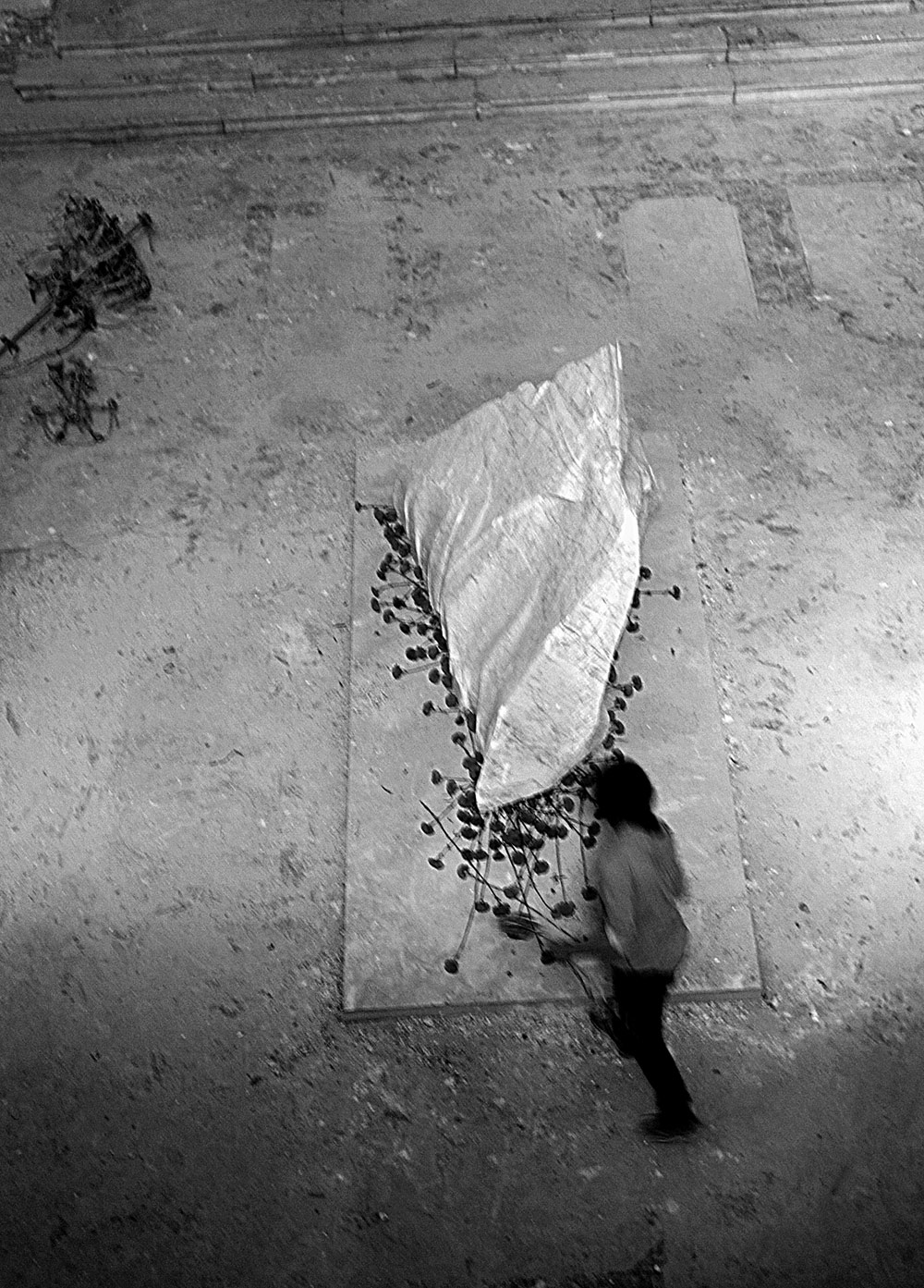 Giorgio Andreotta Calò alla XIV Biennale Internazionale di Scultura di Carrara (2010). Ph. Valerio Brambilla
