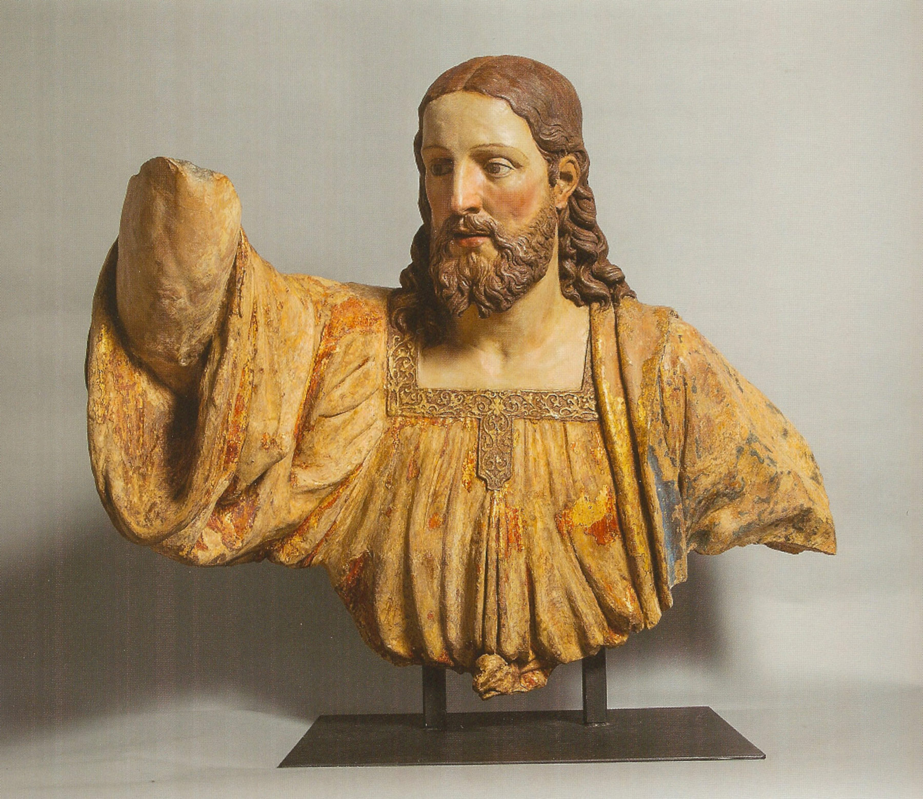 Alfonso Lombardi, Busto raffigurante il Salvatore (1522-1524; terracotta policroma e dorata, 104 x 77 cm; Firenze, Collezione privata)
 Alfonso Lombardi, Busto raffigurante il Salvatore (1522-1524; terracotta policroma e dorata, 104 x 77 cm; Firenze, Collezione privata)