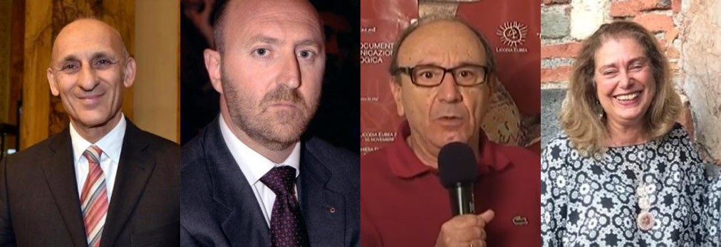 Da sinistra a destra: Orazio Micali, Luigi Biondo, Andrea Patanè, Gabriella Tigano Da sinistra a destra: Orazio Micali, Luigi Biondo, Andrea Patanè, Gabriella Tigano