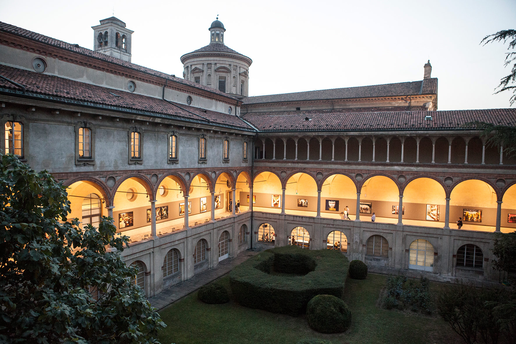 I Chiostri dell'ex monastero di San Vittore, sede del Museo Nazionale della Scienza e della Tecnologia Leonardo da Vinci