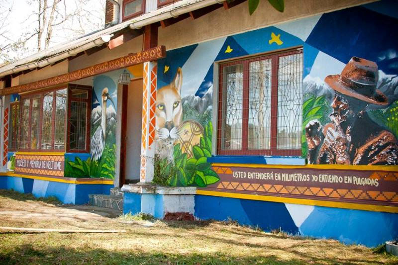 Centro Cultural Museo y Memoria de Neltume in Cile
