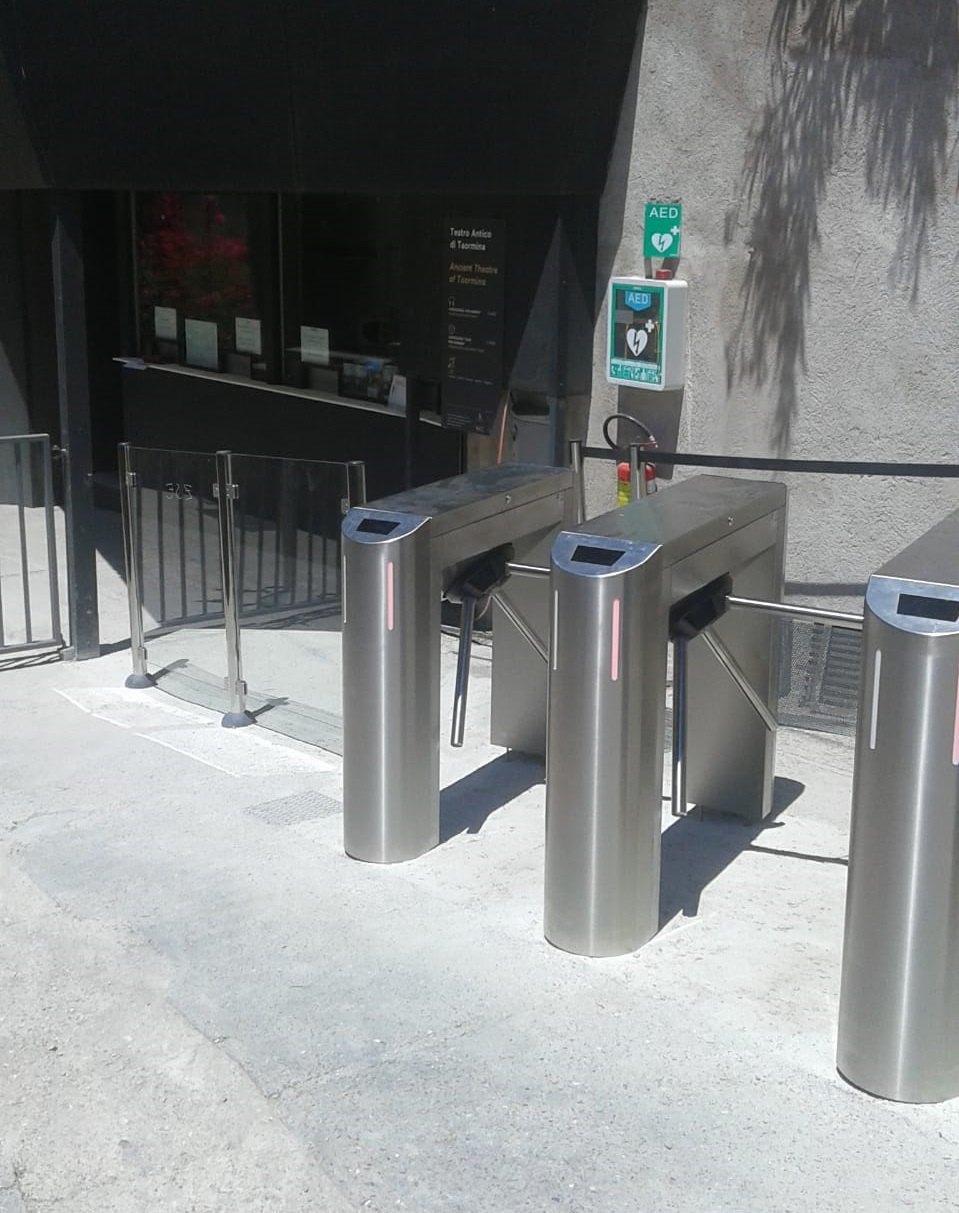 
Tornelli al Teatro Antico di Taormina