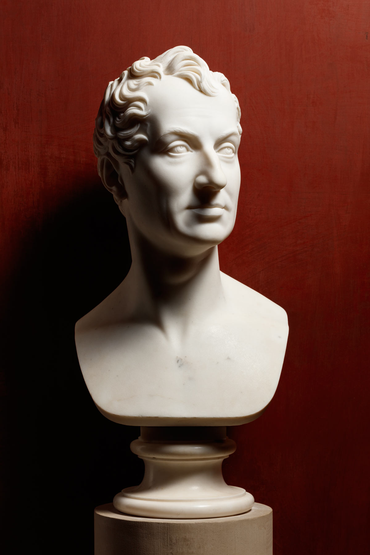 Bertel Thorvaldsen, Klemens von Metternich (1819; marmo, 61 x 30 x 25,6 cm; Copenaghen, Thorvaldsens Museum, inv. A234)
