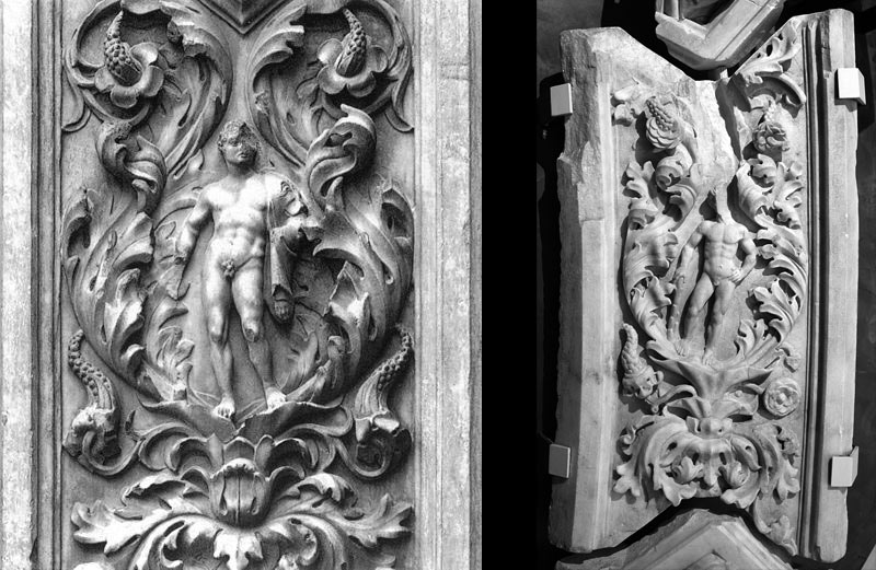 Queste due figurazioni di Ercole, oggi conservate nel Museo, testimoniano la pienezza dell'assunzione classica nella formazione e nell'animo di Nanni. Sono il primo magnifico stendardo posto precocemente a illuminare l'acerbitudine volitiva del rinascimento italiano.
