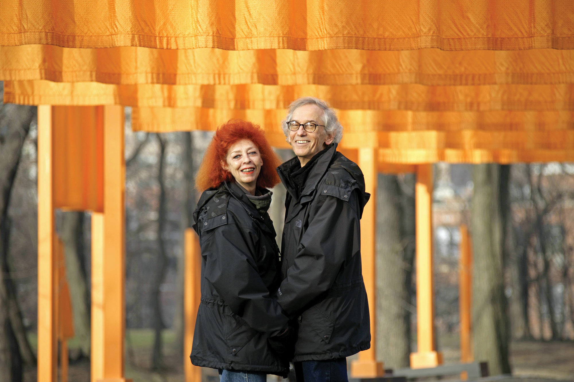 Christo e Jeanne-Claude nel 2005
