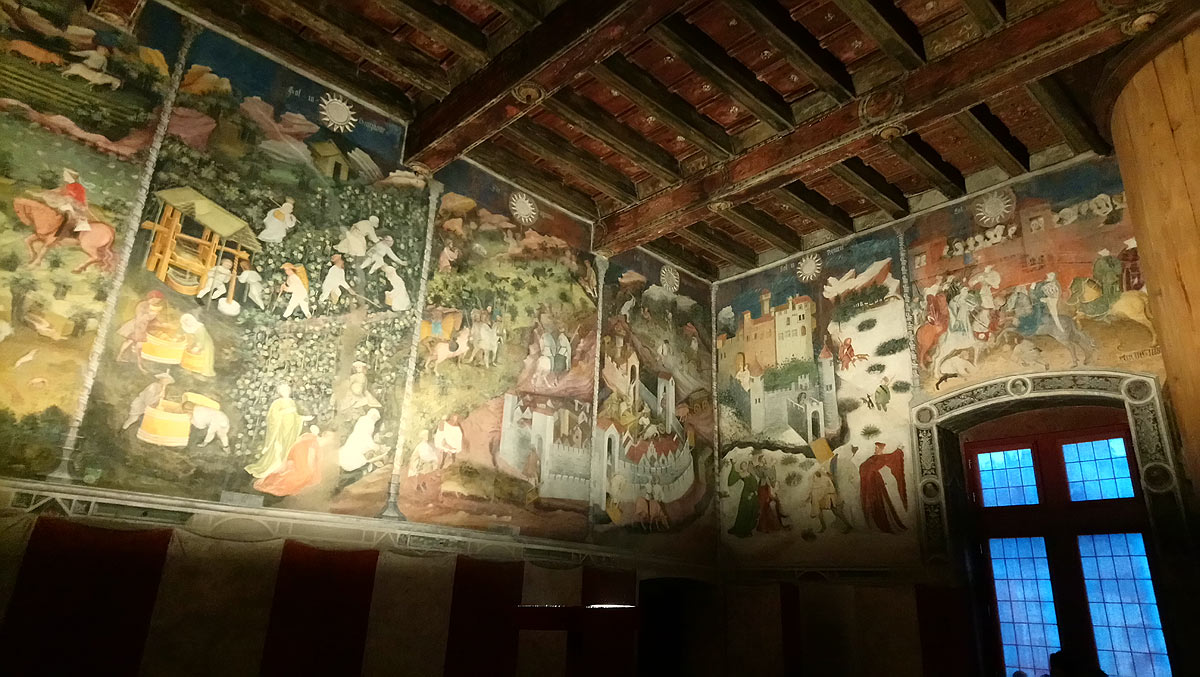 
Il ciclo dei Mesi di Torre Aquila