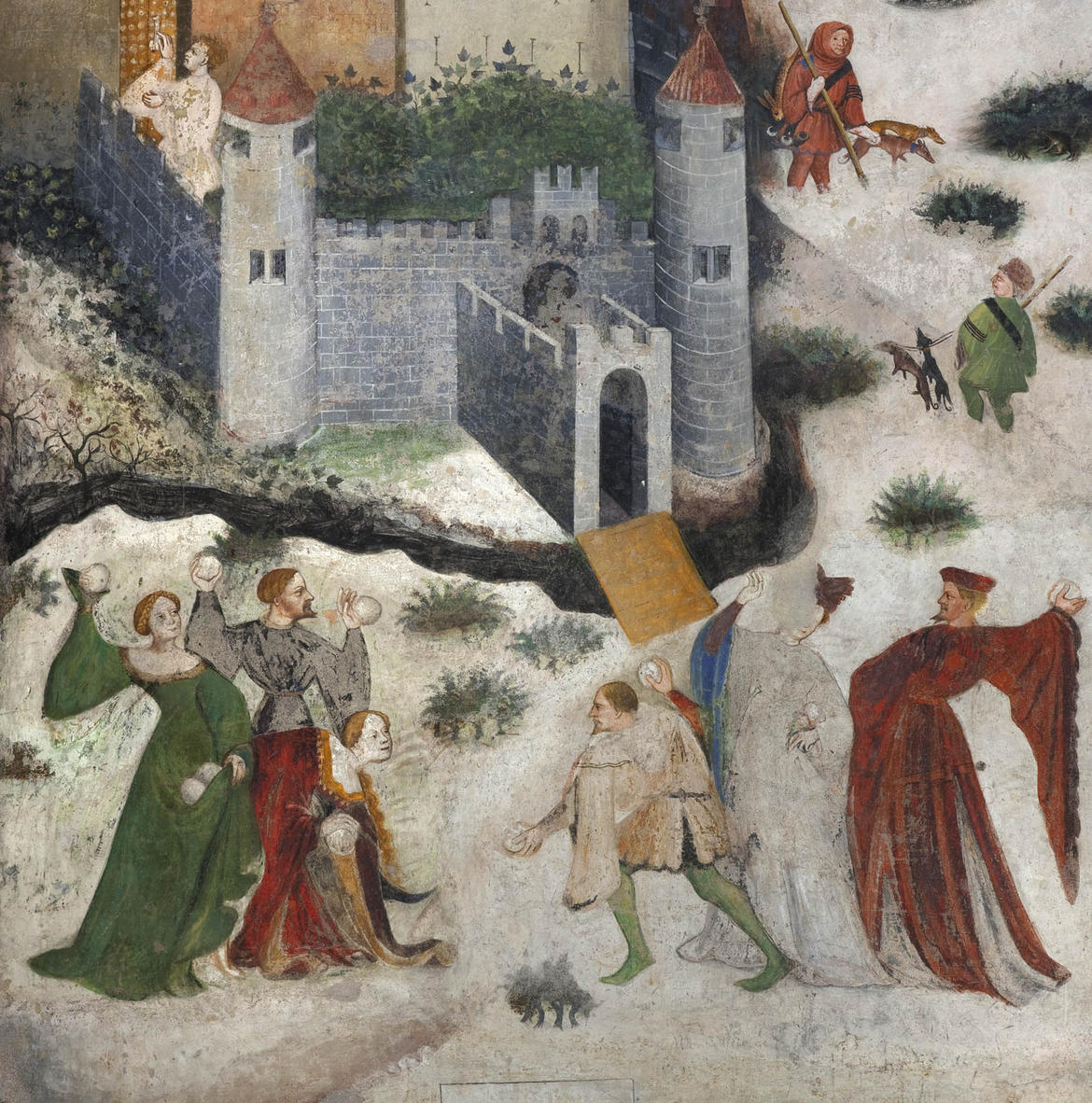 Magister Venceslao, Mese di gennaio, dettaglio
