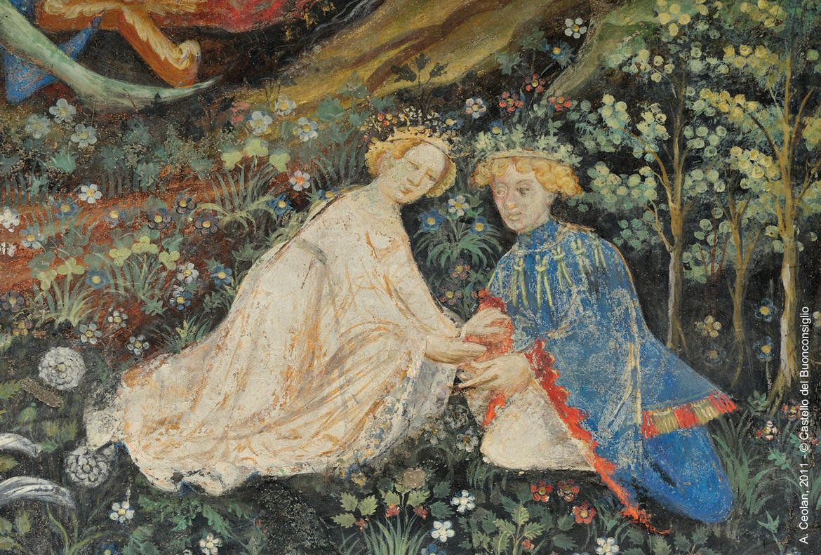 Magister Venceslao, Mese di maggio, dettaglio
