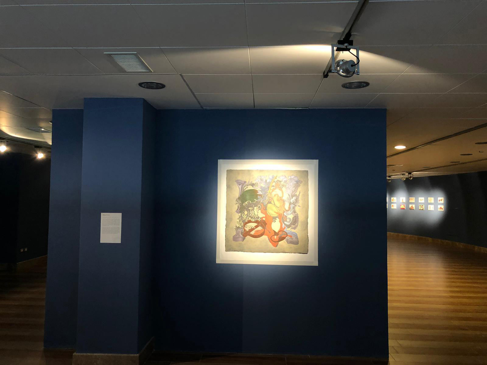 Una sala della mostra WoMAHR - Women_Art_Human Rights for Peace
