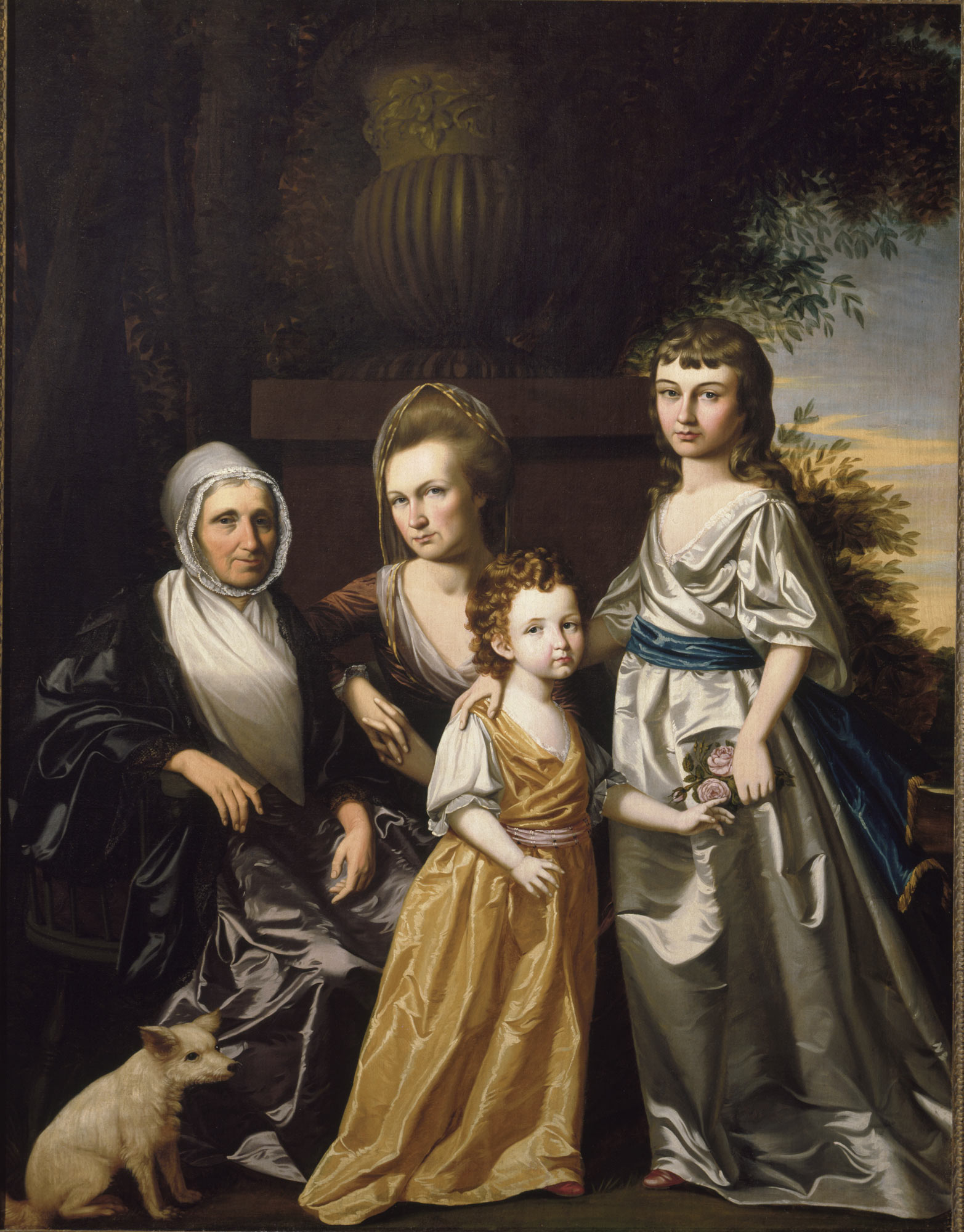 3. Henry Benbridge, The Hartley Family (1787 circa; olio su tela, 194 x 151 cm; Princeton, Princeton University Art Museum)
 3. Henry Benbridge, The Hartley Family (1787 circa; olio su tela, 194 x 151 cm; Princeton, Princeton University Art Museum)