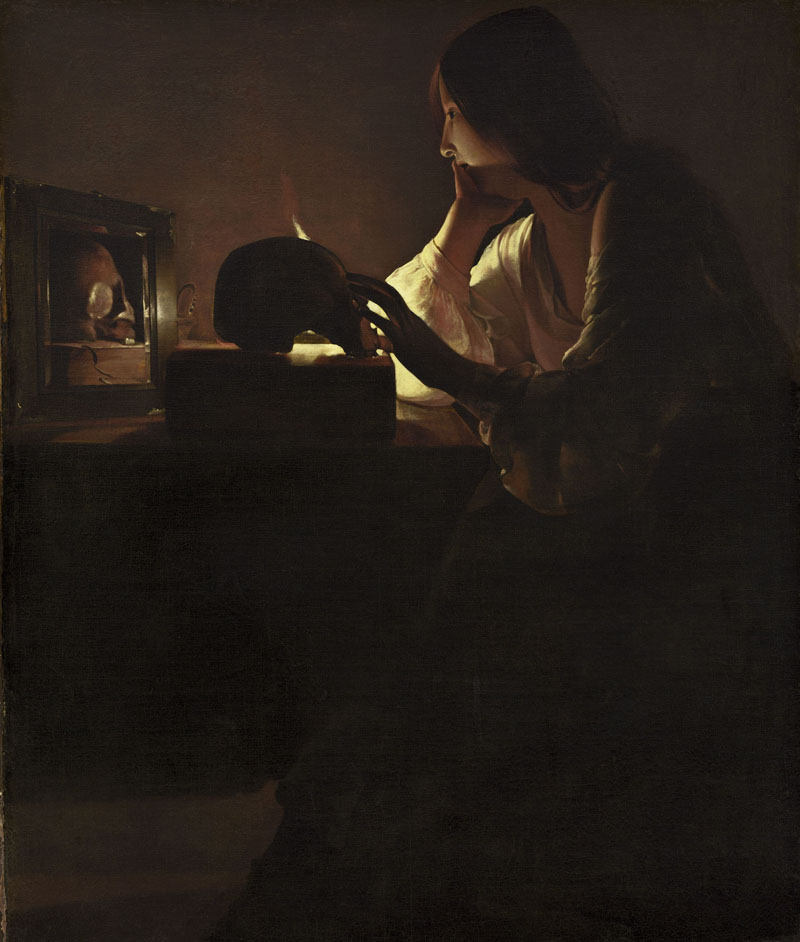 Georges de La Tour, Maddalena penitente (1635 - 1640; olio su tela, 113 x 92,7 cm; Washington, National Gallery of Art)
