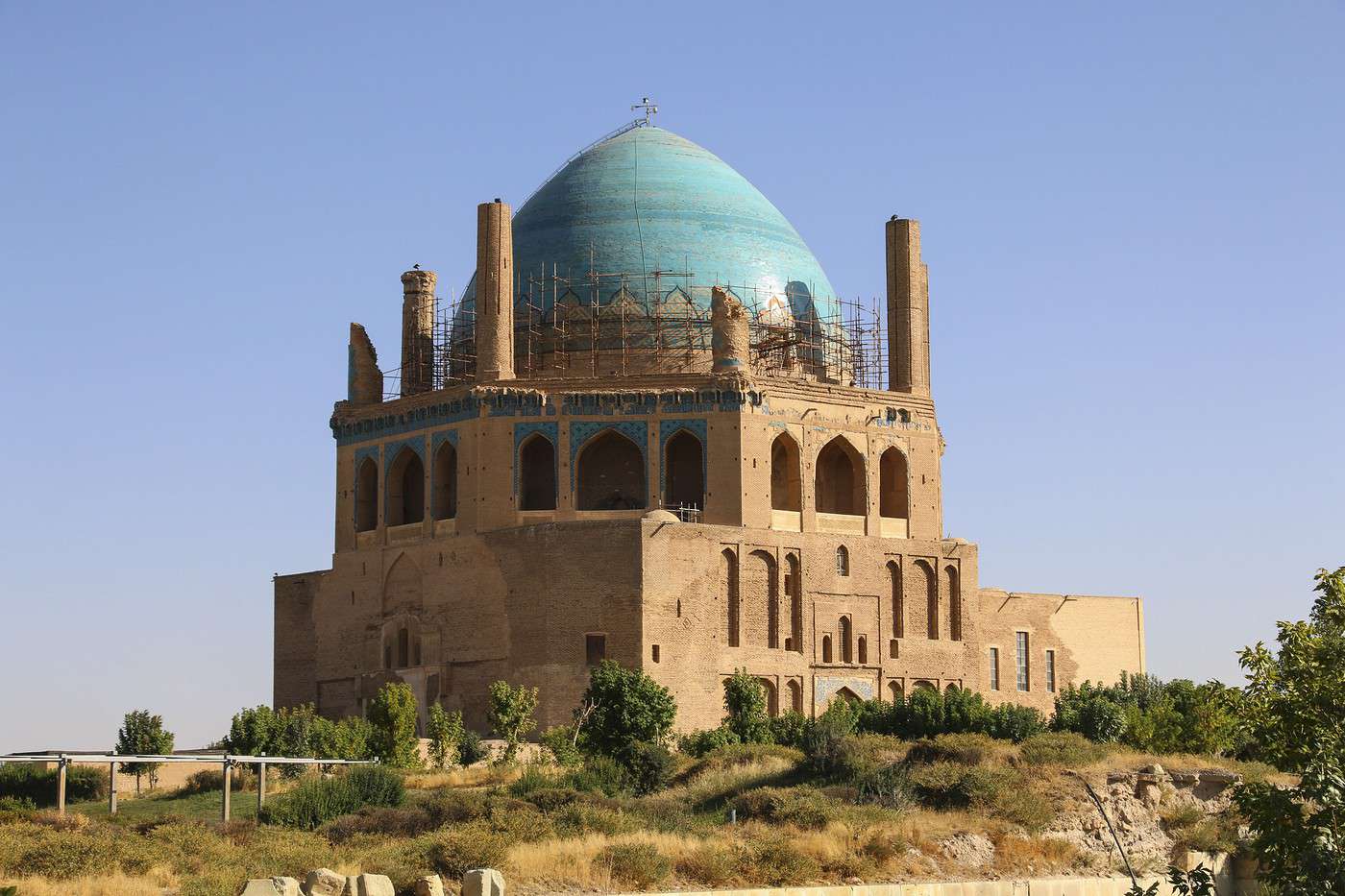 Il mausoleo di Ã–ljeitÃ¼ a Soltaniyeh
