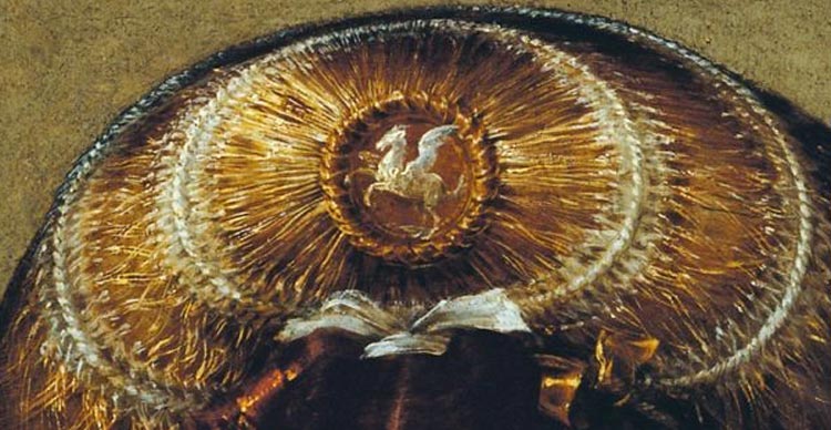 Parmigianino, Schiava turca, dettaglio del Pegaso
 Parmigianino, Schiava turca, dettaglio del Pegaso