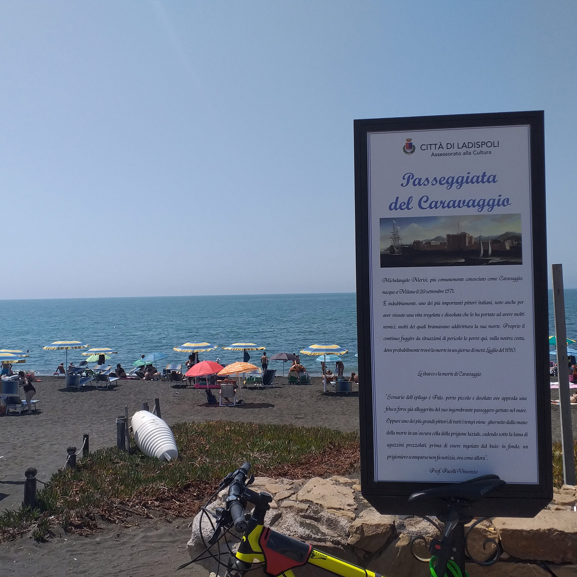 La passeggiata del Caravaggio