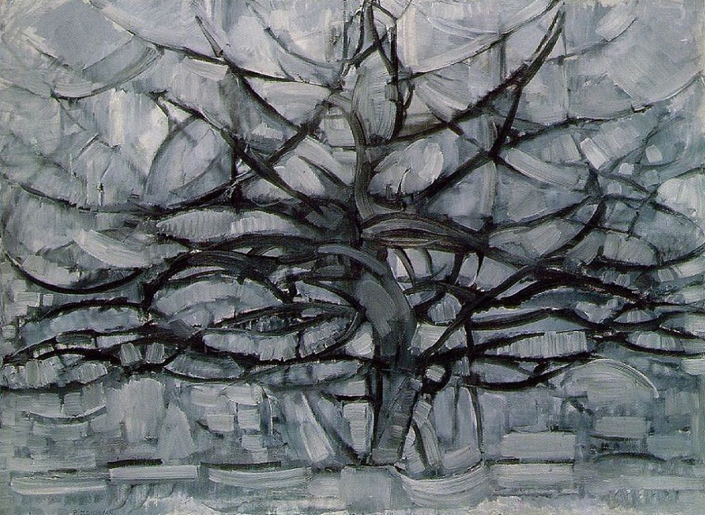 Piet Mondrian, Albero grigio (1911; olio su tela, 79,7 x 109,1 cm; L'Aia, Kunstmuseum Den Haag)
 Piet Mondrian, Albero grigio (1911; olio su tela, 79,7 x 109,1 cm; L'Aia, Kunstmuseum Den Haag)