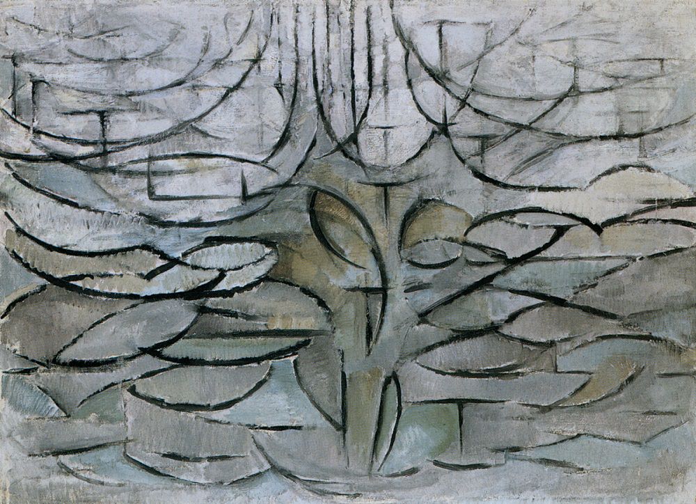 Piet Mondrian, Melo in fiore (1912; olio su tela, 78,5 x 107,5 cm; L'Aia, Kunstmuseum Den Haag)
 Piet Mondrian, Melo in fiore (1912; olio su tela, 78,5 x 107,5 cm; L'Aia, Kunstmuseum Den Haag)